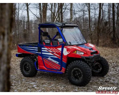 SuperATV 2" FO High Clearance A-Arms w/ SD Ball Joints Polaris Ranger XP 900 High Lifter Edition 2016 - AA-P-RAN900H-HC-BS-02