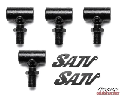 SuperATV Black 1.5" FO Sidewinder A-arms Polaris RZR XP 1000 2014-2018 - AA-P-RZR1K-1.5-WC-02