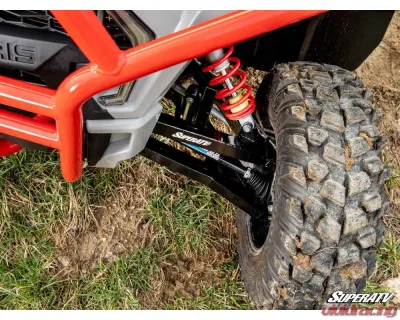 SuperATV Black 2" FO Boxed A-Arms Polaris RZR S 900 2015-2020 - AA-P-RZR900S-WC-02