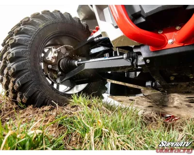 SuperATV Black 2" FO Boxed A-Arms Polaris RZR S 900 2015-2020 - AA-P-RZR900S-WC-02