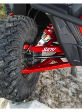 SuperATV Red 1.5" FO Sidewinder A-Arms Polaris RZR XP Turbo 2017-2021                                     - AA-P-RZRT-1.5-WC-03 - Image 6