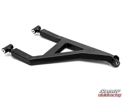 SuperATV Black 1.5" FO Sidewinder A-Arms w/ Super Duty Ball Joints Polaris RZR XP Turbo 2017-2021 - AA-P-RZRT-1.5-WC-BSD-02