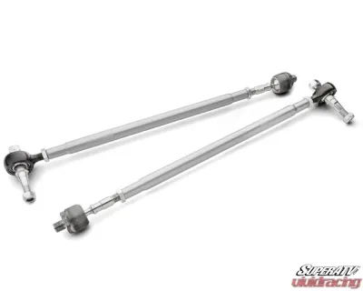 SuperATV Black 1.5" FO Sidewinder A-Arms w/ Super Duty Ball Joints Polaris RZR XP Turbo 2017-2021 - AA-P-RZRT-1.5-WC-BSD-02