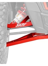 SuperATV Red 1.5" FO Sidewinder A-Arms w/ HD Ball Joints Polaris RZR XP Turbo 2017-2021                                     - AA-P-RZRT-1.5-WC-BH-03 - Image 5