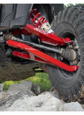 SuperATV Red 1.5" FO Sidewinder A-Arms w/ HD Ball Joints Polaris RZR XP Turbo 2017-2021                                     - AA-P-RZRT-1.5-WC-BH-03 - Image 2