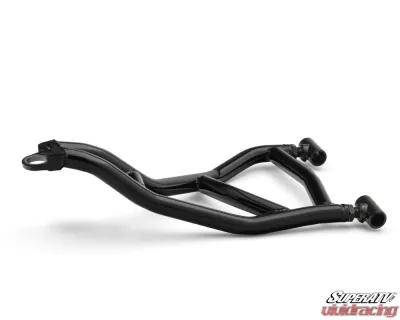 SuperATV Black 2" FO High Clearance A-Arms w/ SD Ball Joints Polaris RZR XP 1000 2014-2023 - AA-P-RZRT-OHC-BS-02