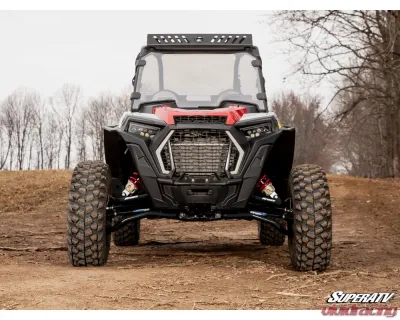 SuperATV Black 2" FO High Clearance A-Arms w/ SD Ball Joints Polaris RZR XP 1000 2014-2023 - AA-P-RZRT-OHC-BS-02