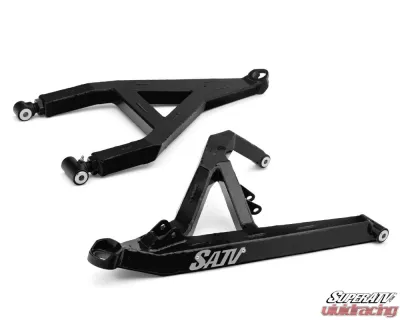 SuperATV Black 1.5" FO Sidewinder A-Arms Polaris RZR XP 1000 2024+ - AA-P-RZRXP-1.5-WC-02
