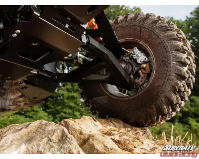 SuperATV Black 1.5" FO Sidewinder A-Arms Polaris RZR XP 1000 2024+ - AA-P-RZRXP-1.5-WC-02