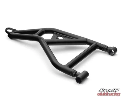 SuperATV Black High Clearance Adjustable Both A-Arms w/ HD Ball Joints Polaris RZR XP 2024+ - AA-P-RZRXP-HC-003-BH-02