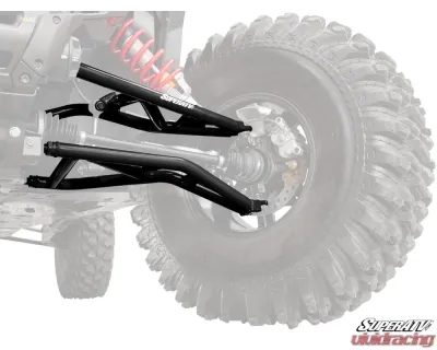 SuperATV Black 1.5" FO High Clearance A-Arms Polaris RZR XP 1000 2024+ - AA-P-RZRXPOHC-001-02
