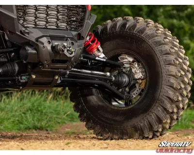 SuperATV Black 1.5" FO High Clearance A-Arms Polaris RZR XP 1000 2024+ - AA-P-RZRXPOHC-001-02