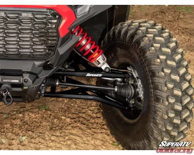 SuperATV Black 1.5" FO High Clearance A-Arms Polaris RZR XP 1000 2024+ - AA-P-RZRXPOHC-001-02
