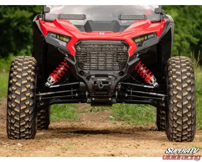 SuperATV Black 1.5" FO High Clearance A-Arms Polaris RZR XP 1000 2024+ - AA-P-RZRXPOHC-001-02