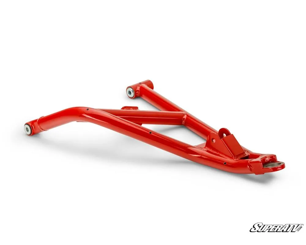 SuperATV Red 2" FO High Clearance A-Arms w/ Keller Ball Joints Polaris RZR XP 1000 2024+ - AA-P-RZRXPOHC-002-BK-03