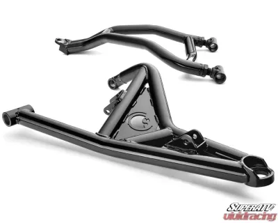 SuperATV 1.5" FO Atlas Pro A-Arms w/ Keller Ball Joints Polaris RZR XP 1000 2014-2023 - AA-P-RZRXPOHC-BK-02