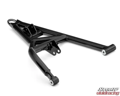 SuperATV Black 1.5" FO High Clearance A-Arms w/ Keller Ball Joints Polaris RZR XP 1000 2014-2023 - AA-P-RZRXPT-HC1.5-SBJ-BK-02