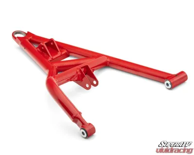 SuperATV Red 1.5" FO High Clearance A-Arms Polaris RZR XP 1000 2014-2023 - AA-P-RZRXPT-HC1.5-SBJ-03