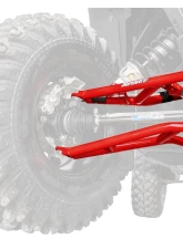 SuperATV Red 1.5" FO High Clearance A-Arms Polaris RZR XP 1000 2014-2023                                     - AA-P-RZRXPT-HC1.5-SBJ-03 - Image 4
