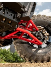 SuperATV Red 1.5" FO High Clearance A-Arms Polaris RZR XP 1000 2014-2023                                     - AA-P-RZRXPT-HC1.5-SBJ-03 - Image 5
