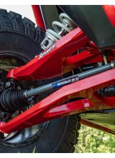 SuperATV Red High Clearance Boxed A-Arms w/ HD Ball Joints Polaris RZR XP Turbo 2016+                                     - AA-P-RZRXPT-WC-SBJ-BH-03 - Image 3