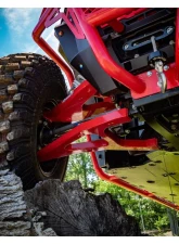 SuperATV Red High Clearance Boxed A-Arms w/ HD Ball Joints Polaris RZR XP Turbo 2016+                                     - AA-P-RZRXPT-WC-SBJ-BH-03 - Image 4