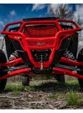 SuperATV Red High Clearance Boxed A-Arms w/ HD Ball Joints Polaris RZR XP Turbo 2016+                                     - AA-P-RZRXPT-WC-SBJ-BH-03 - Image 6