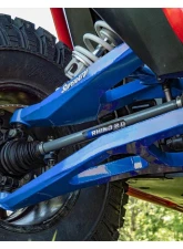 SuperATV Blue High Clearance Boxed A-Arms w/ Super Duty Ball Joints Polaris RZR XP Turbo 2016+                                     - AA-P-RZRXPT-WC-SBJ-BSD-16 - Image 3