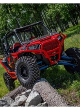 SuperATV Blue High Clearance Boxed A-Arms w/ Super Duty Ball Joints Polaris RZR XP Turbo 2016+                                     - AA-P-RZRXPT-WC-SBJ-BSD-16 - Image 5