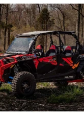 SuperATV Blue High Clearance Boxed A-Arms w/ Super Duty Ball Joints Polaris RZR XP Turbo 2016+                                     - AA-P-RZRXPT-WC-SBJ-BSD-16 - Image 7