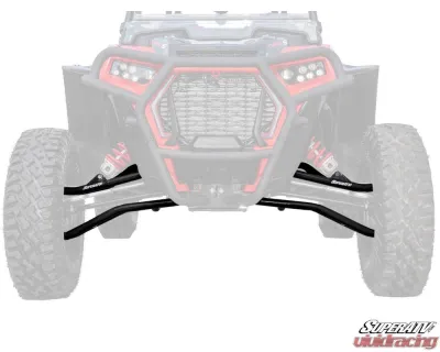 SuperATV High Clearance Front A-Arms w/ Super Duty Ball Joints Polaris RZR XP Turbo S 2018-2021 - AA-P-RZRXPTS-HC-BSD-02