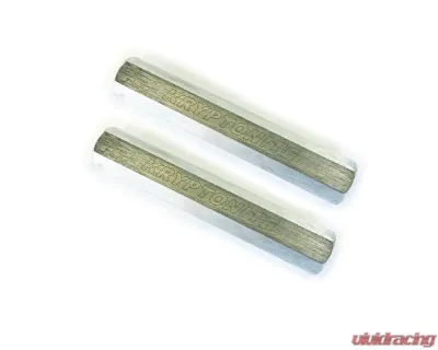Kryptonite Solid Steel Tie Rod Sleeves Zinc Plated Chevrolet | GMC | Hummer 1999-2013 - KRSLV10