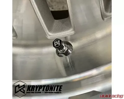 Kryptonite Valve Stem Cap Set - Standard Schrader - KRVSC