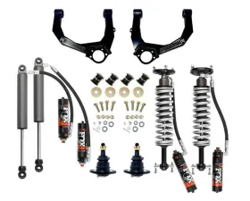 Kryptonite Stage 3 Leveling Kit with Fox Performance Elite Shocks for 2019-2025 Chevy Silverado 1500 & GMC Sierra AT4