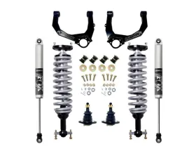 Kryptonite Stage 3 Leveling Kit with Fox 2.5 Shocks for 2019-2025 Chevy Silverado 1500 & GMC AT4