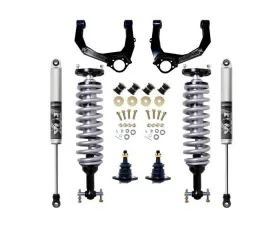 Kryptonite Stage 3 Leveling Kit with Fox 2.5 Shocks for 2019-2025 Chevy Silverado/GMC Sierra 1500