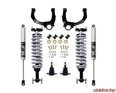 Kryptonite Stage 3 Leveling Kit with Fox 2.5 Shocks for 2019-2025 Chevy Silverado/GMC Sierra 1500 - KR19STAGE3FOXPS