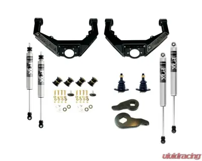 Kryptonite Stage 3 Leveling Kit w/ Fox Shocks Chevrolet | GMC | Hummer 2001-2010 - KR10STAGE3FOX
