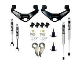 Kryptonite Stage 3 Leveling Kit w/ Fox Shocks GM HD 2020-2025
