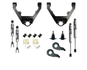 Kryptonite Stage 3 Leveling Kit w/ 1/2 Ton 6 Lug Fox Shocks