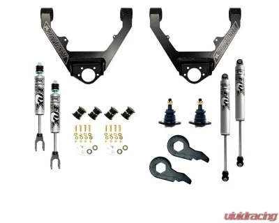 Kryptonite Stage 3 Leveling Kit w/ 1/2 Ton 6 Lug Fox Shocks Chevrolet | GMC |Cadillac 1999-2006 - KR99STAGE3FOX