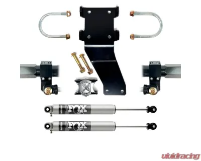 Kryptonite Death Grip Dual Steering Stabilizer Kit w/ Fox 2.0 Shocks Ford F-250 | F-350 2005-2024 - KRFDSS05S