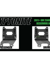Kryptonite 65mm Diameter Death Grip Front Shock Reservoir Mount Kit Chevrolet | GMC 2500/3500 HD 2011+                                     - KRSM11-65 - Image 6
