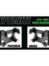 Kryptonite 50mm Diameter Death Grip Front Shock Reservoir Mount Kit Ram 2500HD | 3500 2014+                                     - KRSM14-50 - Image 6
