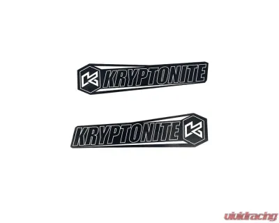Kryptonite Upper Control Arm Logo Plates - KRUCA19PLATES