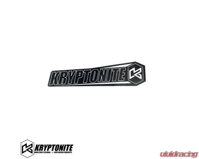 Kryptonite Upper Control Arm Logo Plates - KRUCA19PLATES
