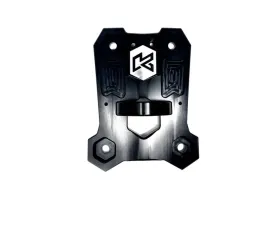 Kryptonite Death Grip Rear Radius Plate W/ Tow Hook & Hitch Ball Mount