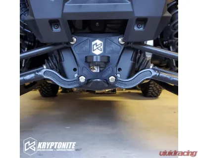 Kryptonite Death Grip Rear Radius Plate w/ Tow Hook Polaris RZR XP Turbo S 2018-2021 - KRZRRP1S