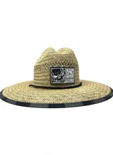 Kryptonite Graphic Straw Hat                                     - STRAWQR2 - Image 5
