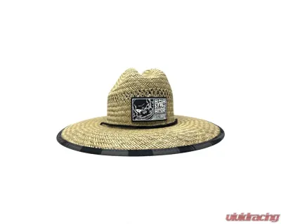 Kryptonite Graphic Straw Hat - STRAWQR2